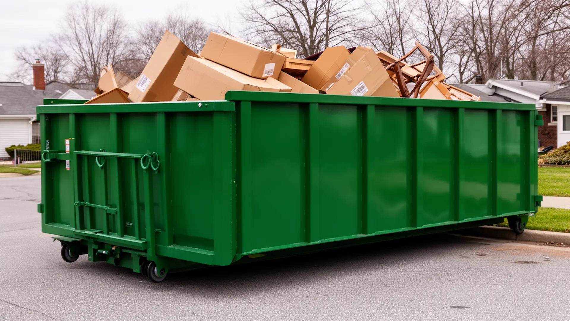 Roll-off dumpster from CL Express Dumpsters in Hawthorne, NY